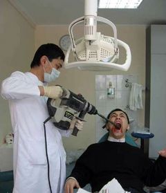 Immagine profilo di dentista.malato